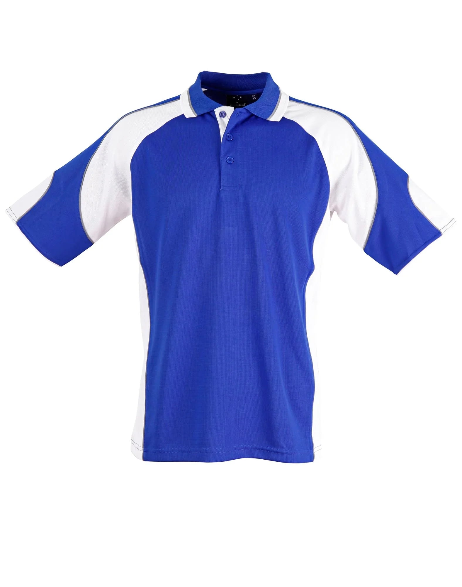 Kids CoolDry Contrast Short Sleeve Polo with Sleeve Panels PS61K - PrintaPromo