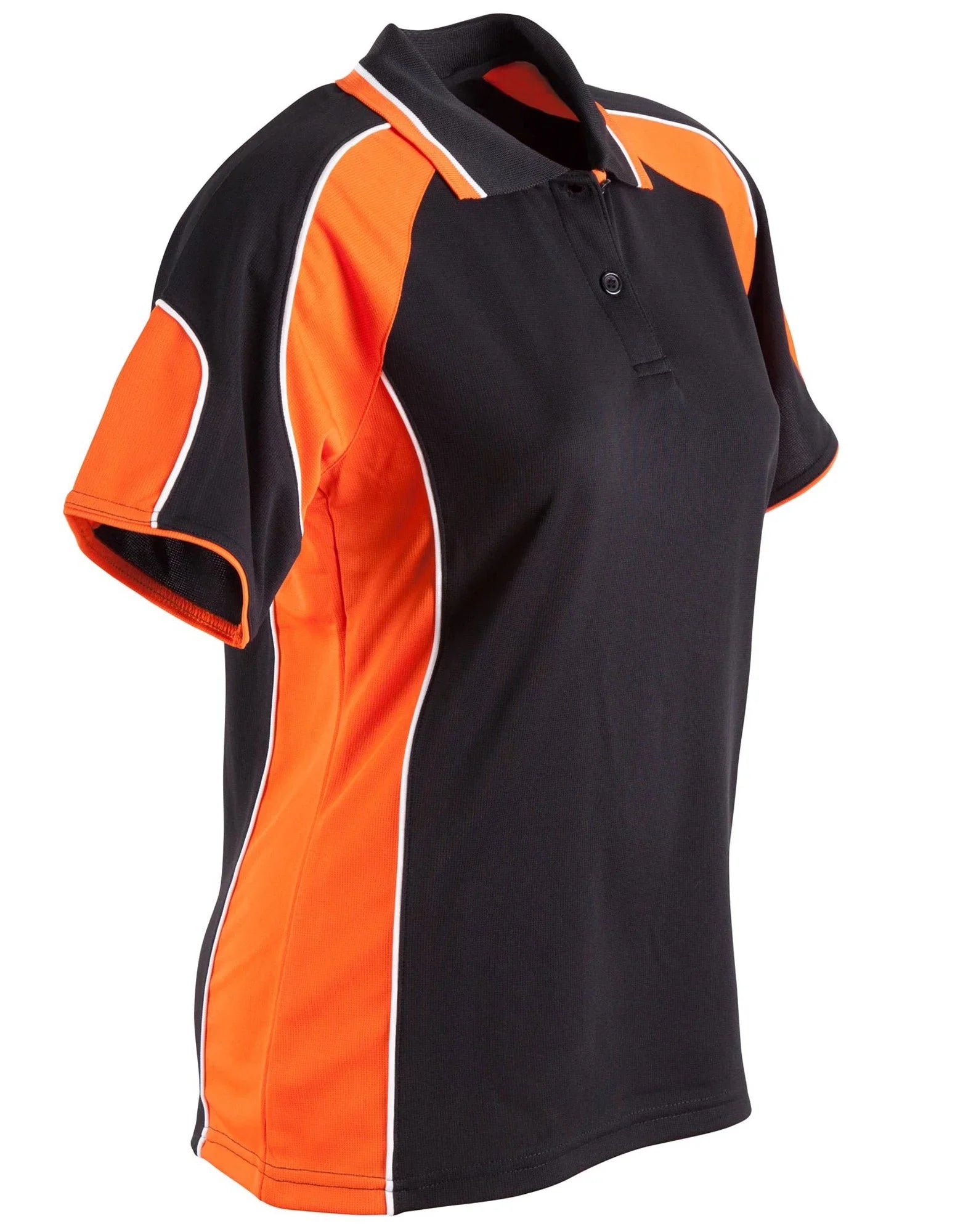 Ladies CoolDry Contrast Short Sleeve Polo with Sleeve Panels PS62 - PrintaPromo
