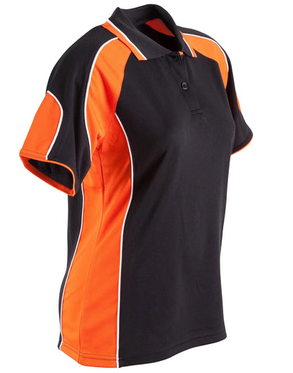 Ladies CoolDry Contrast Short Sleeve Polo with Sleeve Panels PS62 - PrintaPromo