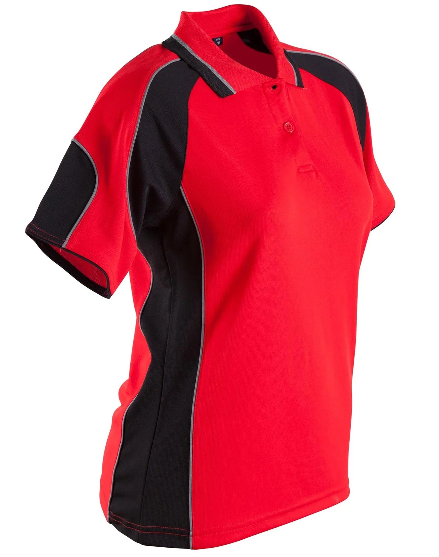 Ladies CoolDry Contrast Short Sleeve Polo with Sleeve Panels PS62 - PrintaPromo