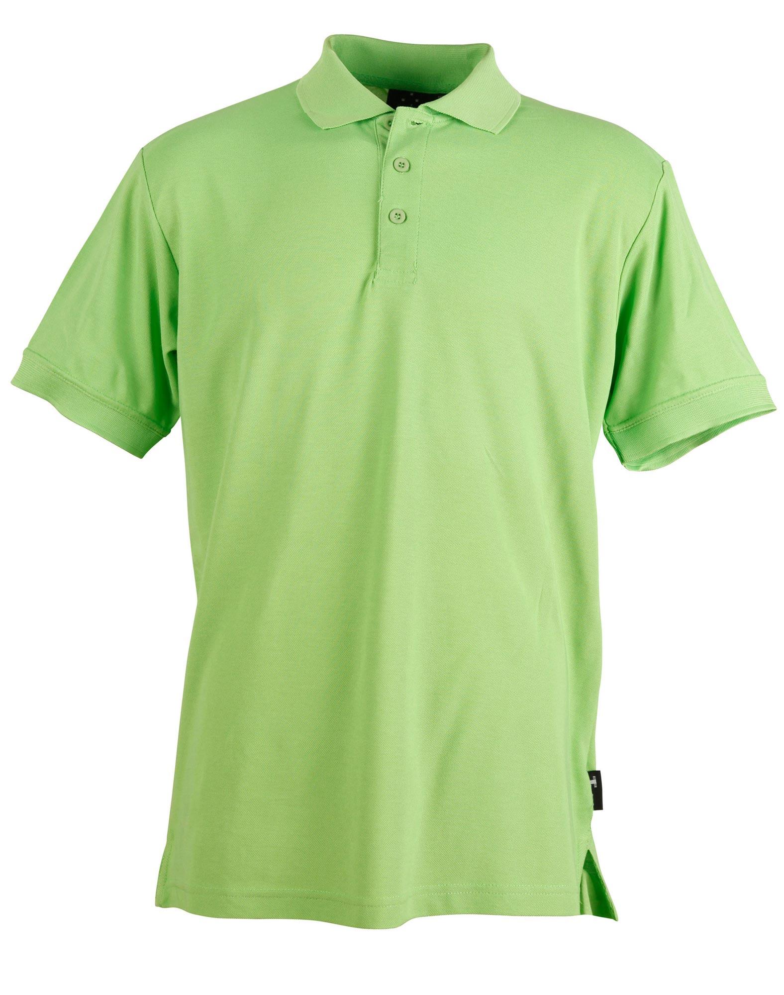 Men's TrueDry Solid Colour Short Sleeve Pique Polo PS63 - PrintaPromo