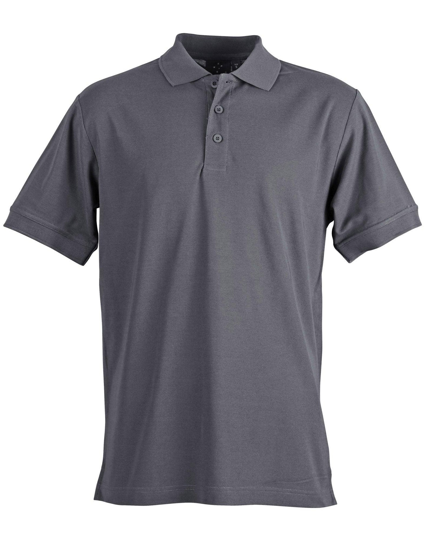 Men's TrueDry Solid Colour Short Sleeve Pique Polo PS63 - PrintaPromo