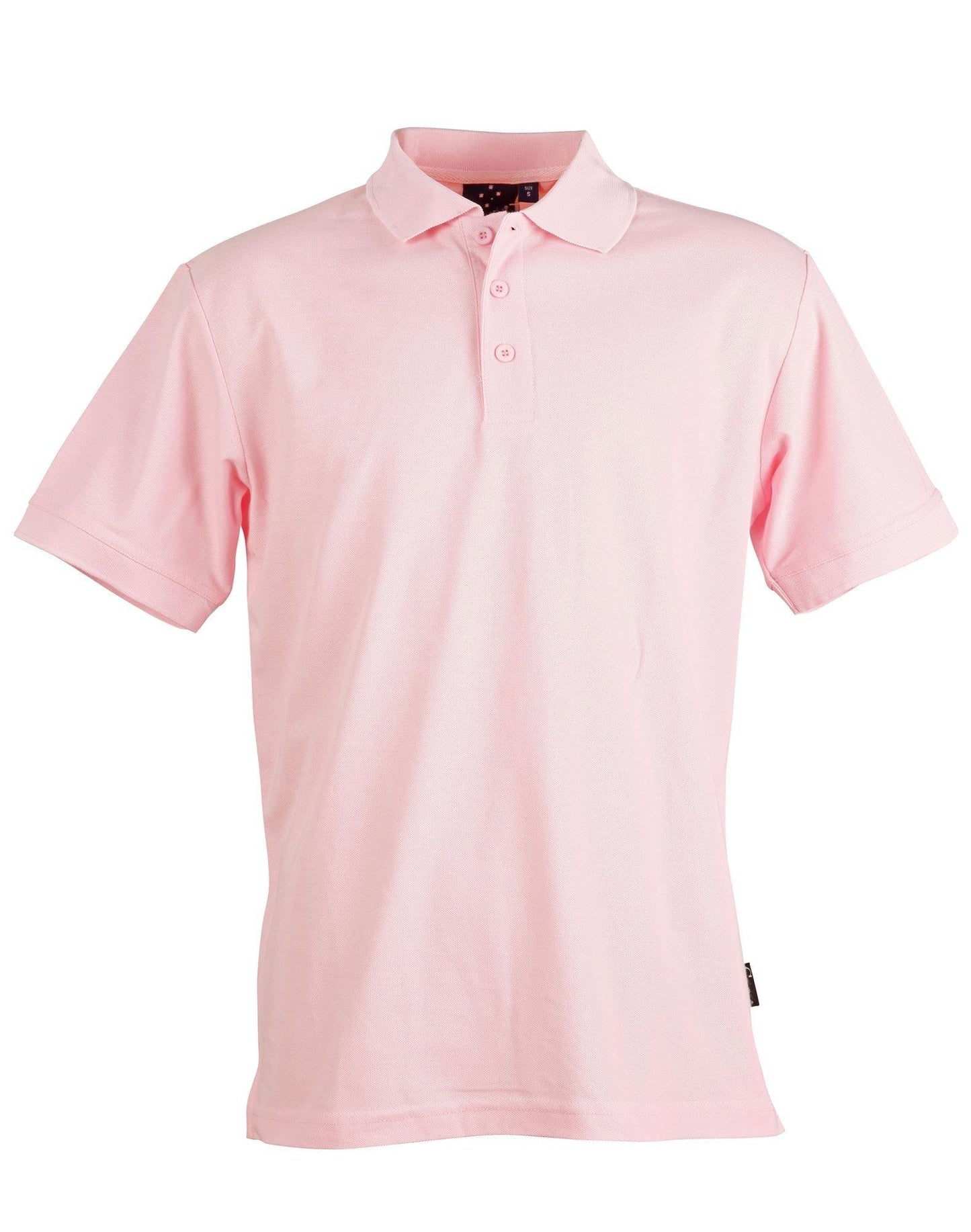 Men's TrueDry Solid Colour Short Sleeve Pique Polo PS63 - PrintaPromo