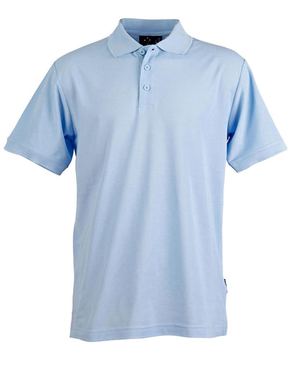 Men's TrueDry Solid Colour Short Sleeve Pique Polo PS63 - PrintaPromo