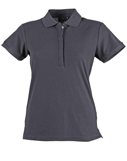 Ladies TrueDry Solid Colour Short Sleeve Pique Polo PS64 - PrintaPromo
