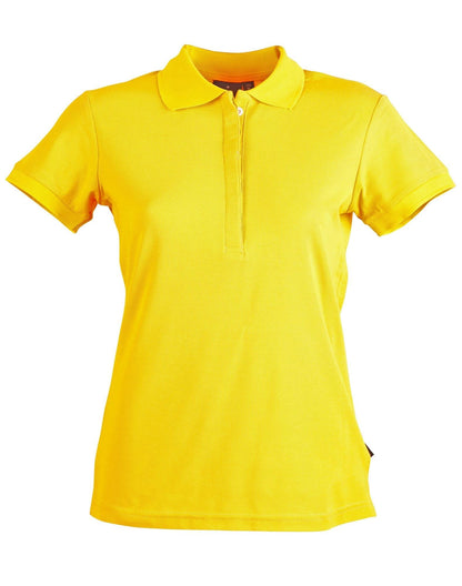 Ladies TrueDry Solid Colour Short Sleeve Pique Polo PS64 - PrintaPromo