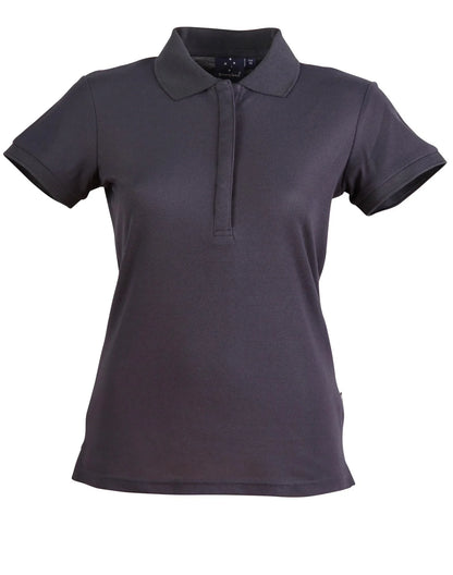 Ladies TrueDry Solid Colour Short Sleeve Pique Polo PS64 - PrintaPromo