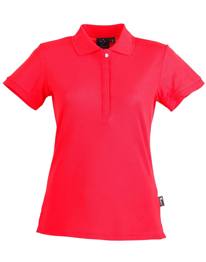 Ladies TrueDry Solid Colour Short Sleeve Pique Polo PS64 - PrintaPromo