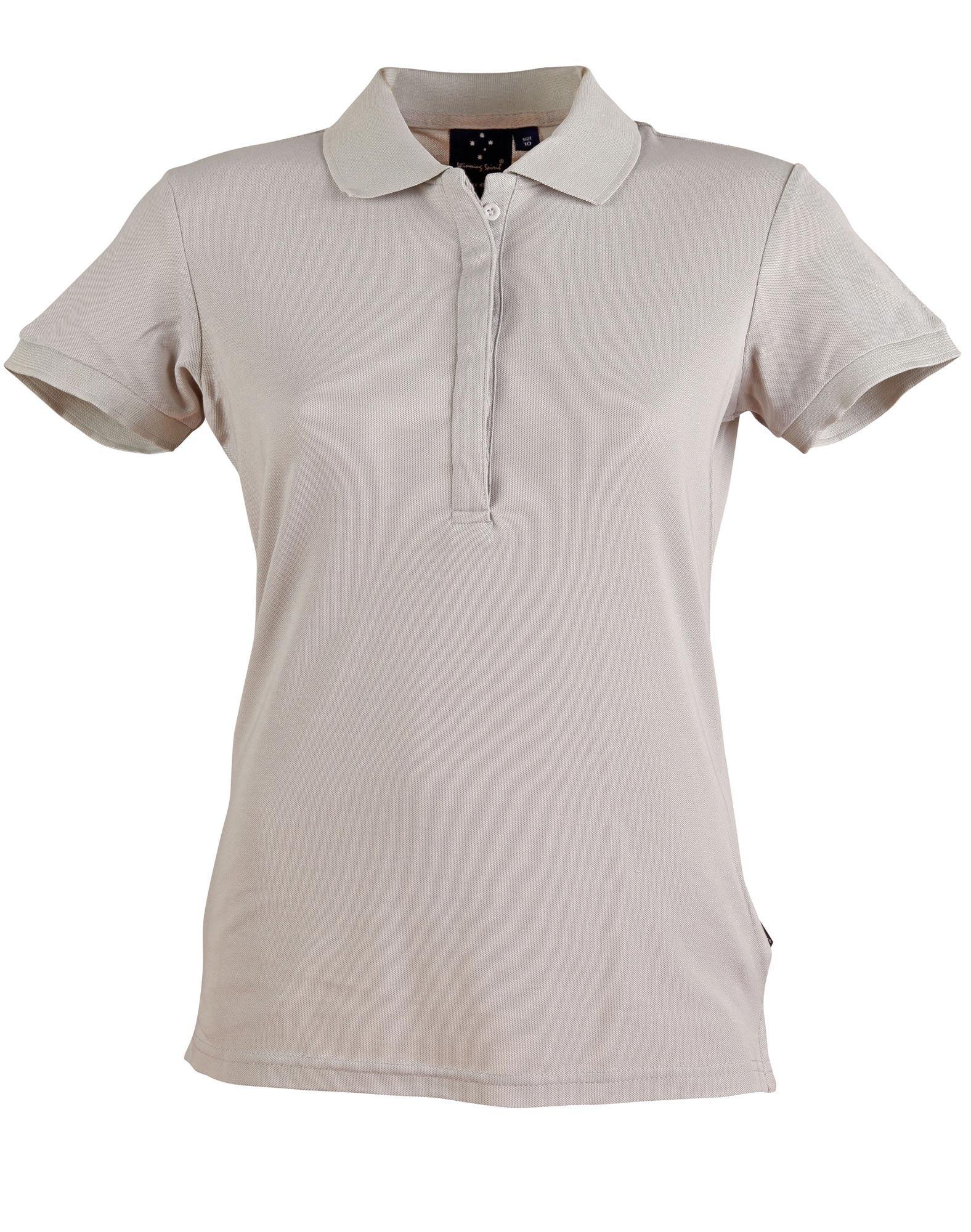 Ladies TrueDry Solid Colour Short Sleeve Pique Polo PS64 - PrintaPromo