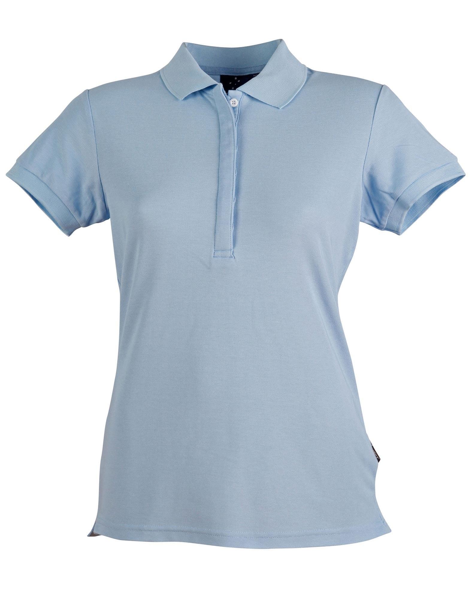 Ladies TrueDry Solid Colour Short Sleeve Pique Polo PS64 - PrintaPromo