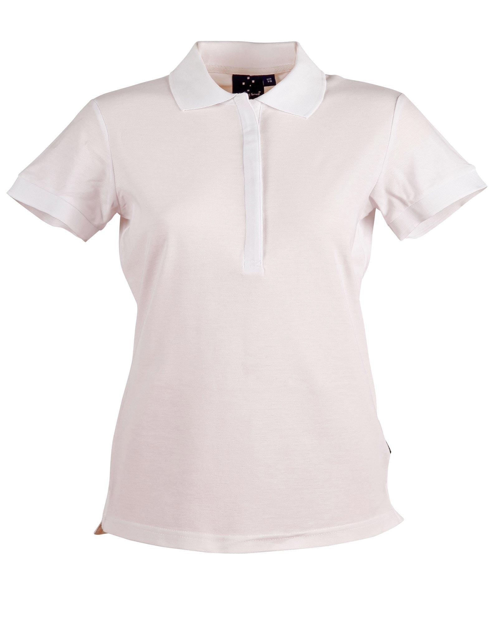 Ladies TrueDry Solid Colour Short Sleeve Pique Polo PS64 - PrintaPromo