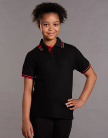 Kids TrueDry Pique Short Sleeve Polo PS65K - PrintaPromo