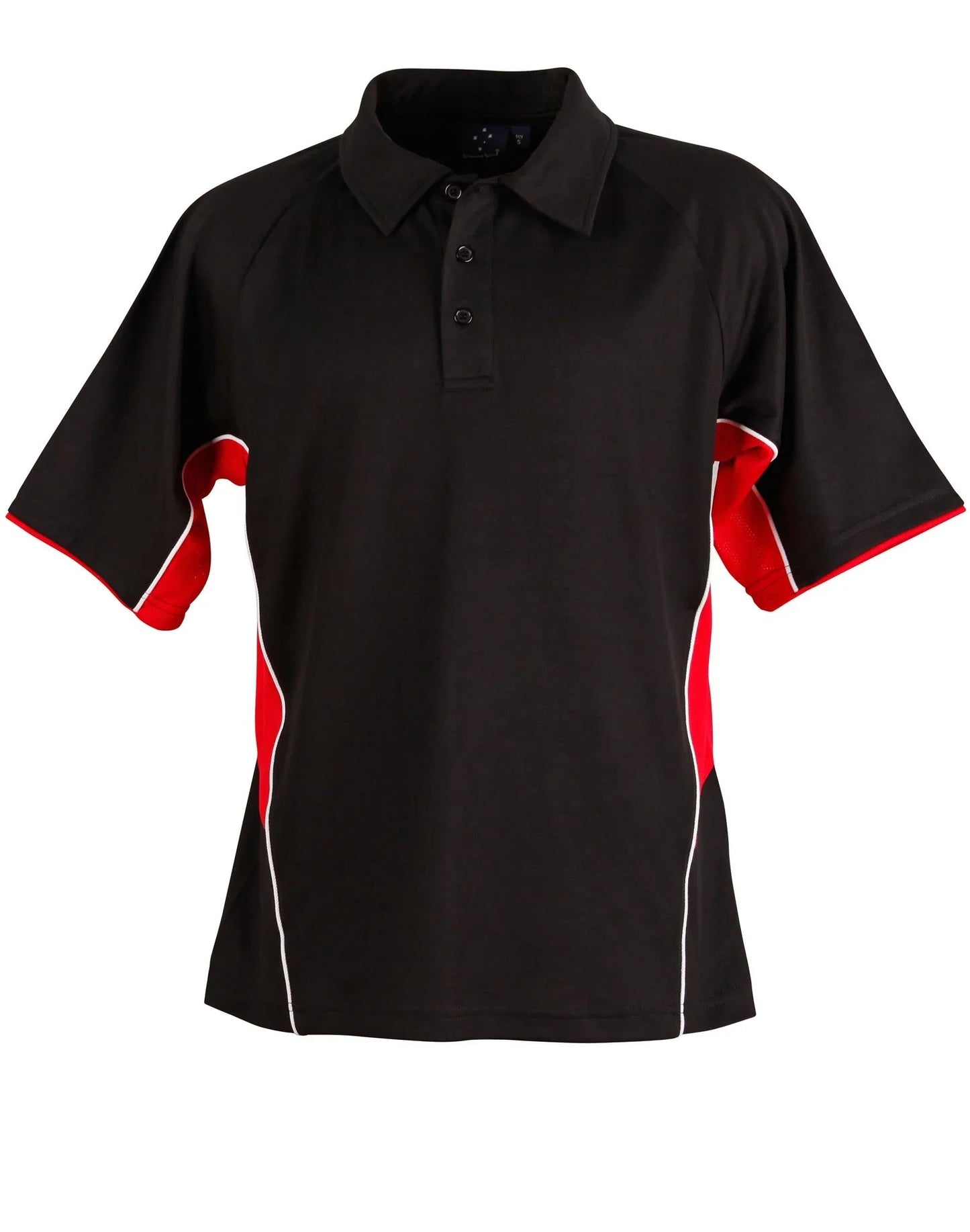 Mens TrueDry Tri-colour, Short Sleeve Polo PS68 - PrintaPromo