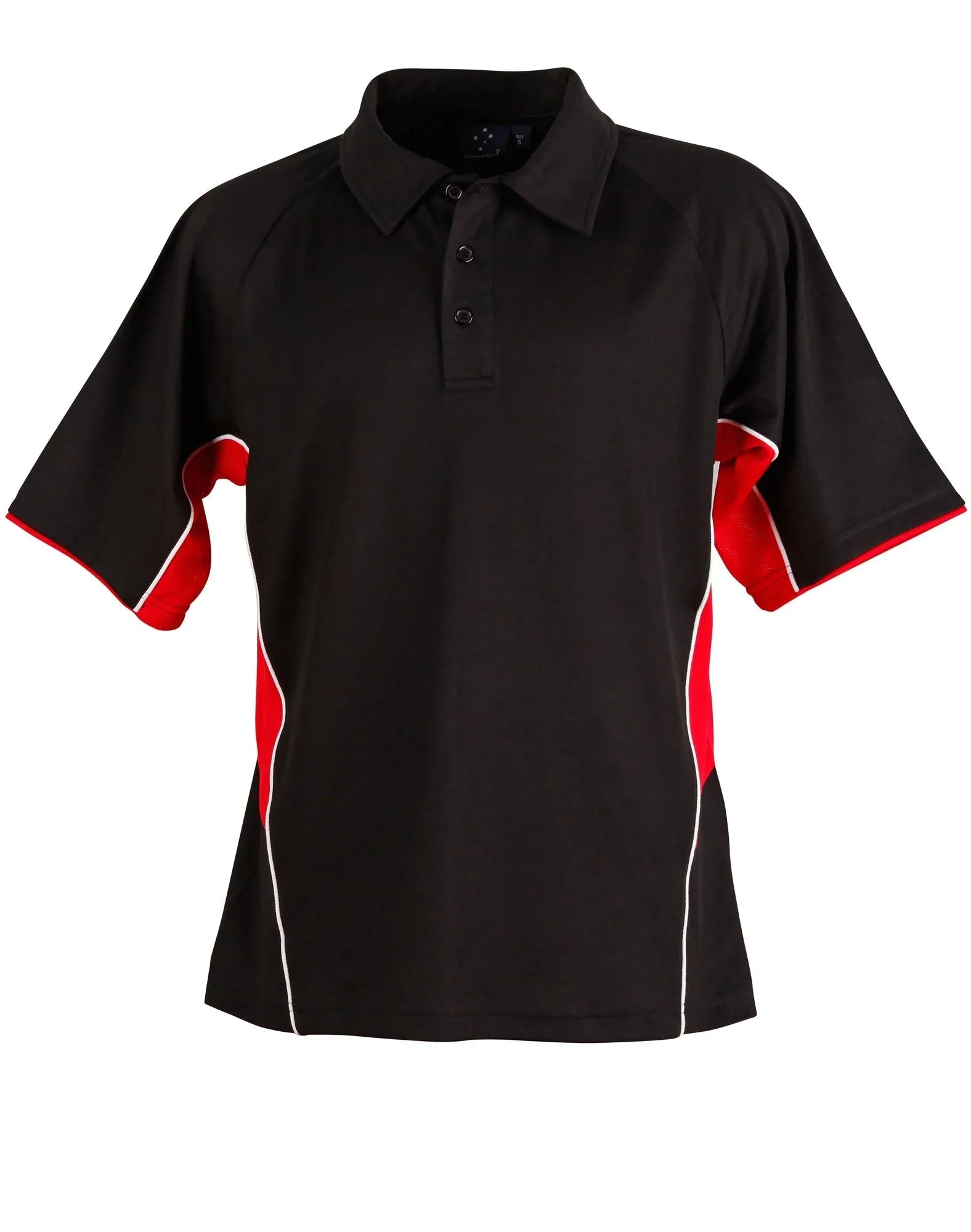 Mens TrueDry Tri-colour, Short Sleeve Polo PS68 - PrintaPromo