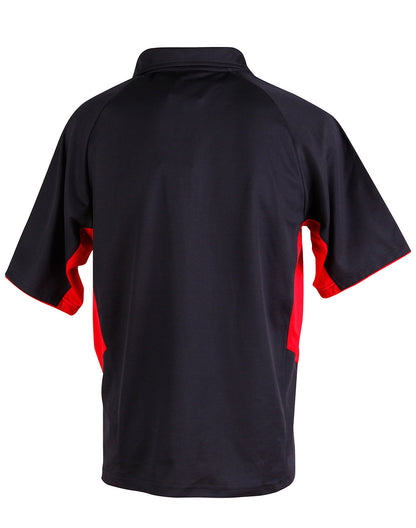 PS68 Mens TrueDry Tri-colour, Short Sleeve Polo