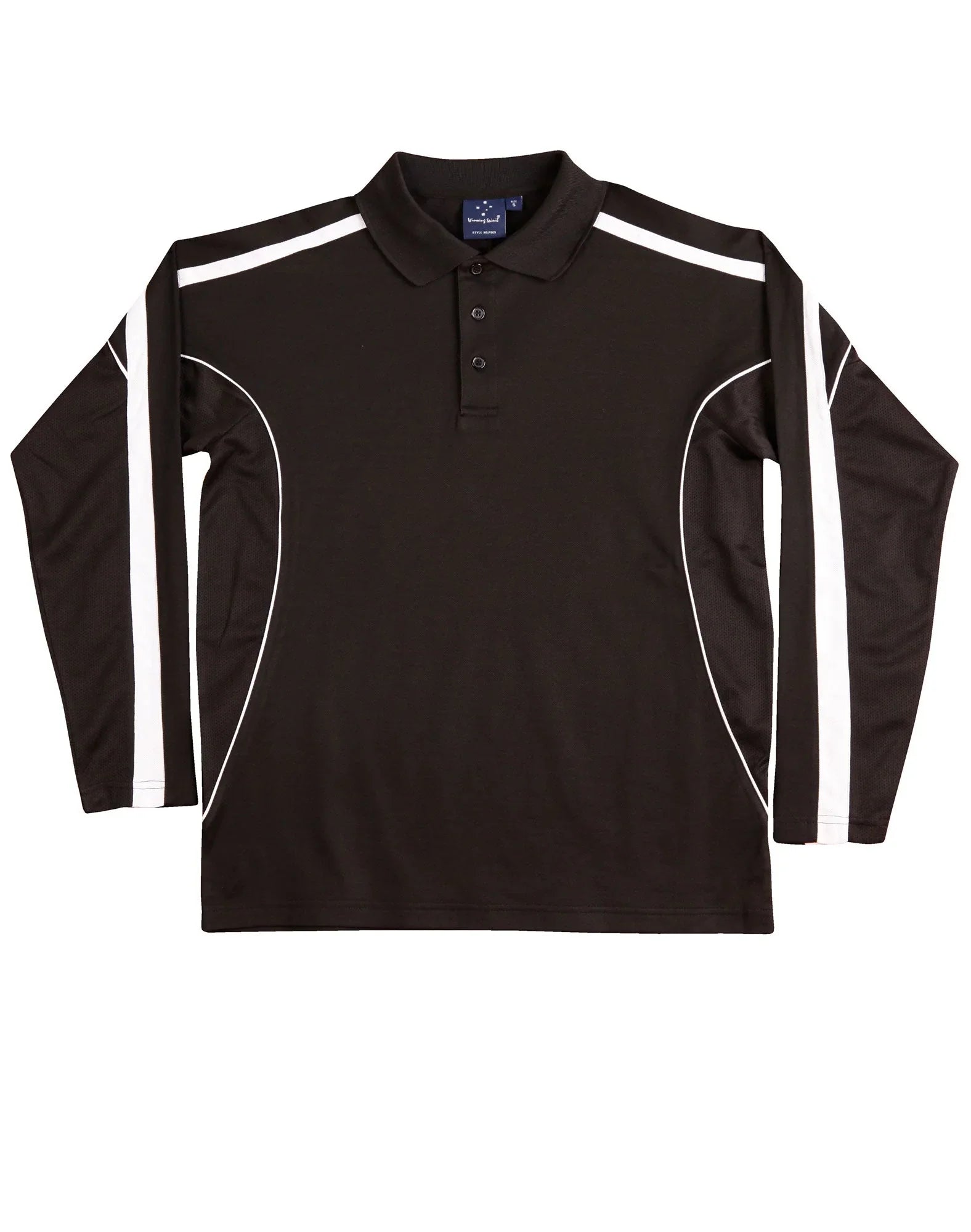 Mens TrueDry Fashion Long Sleeve Polo PS69 - PrintaPromo