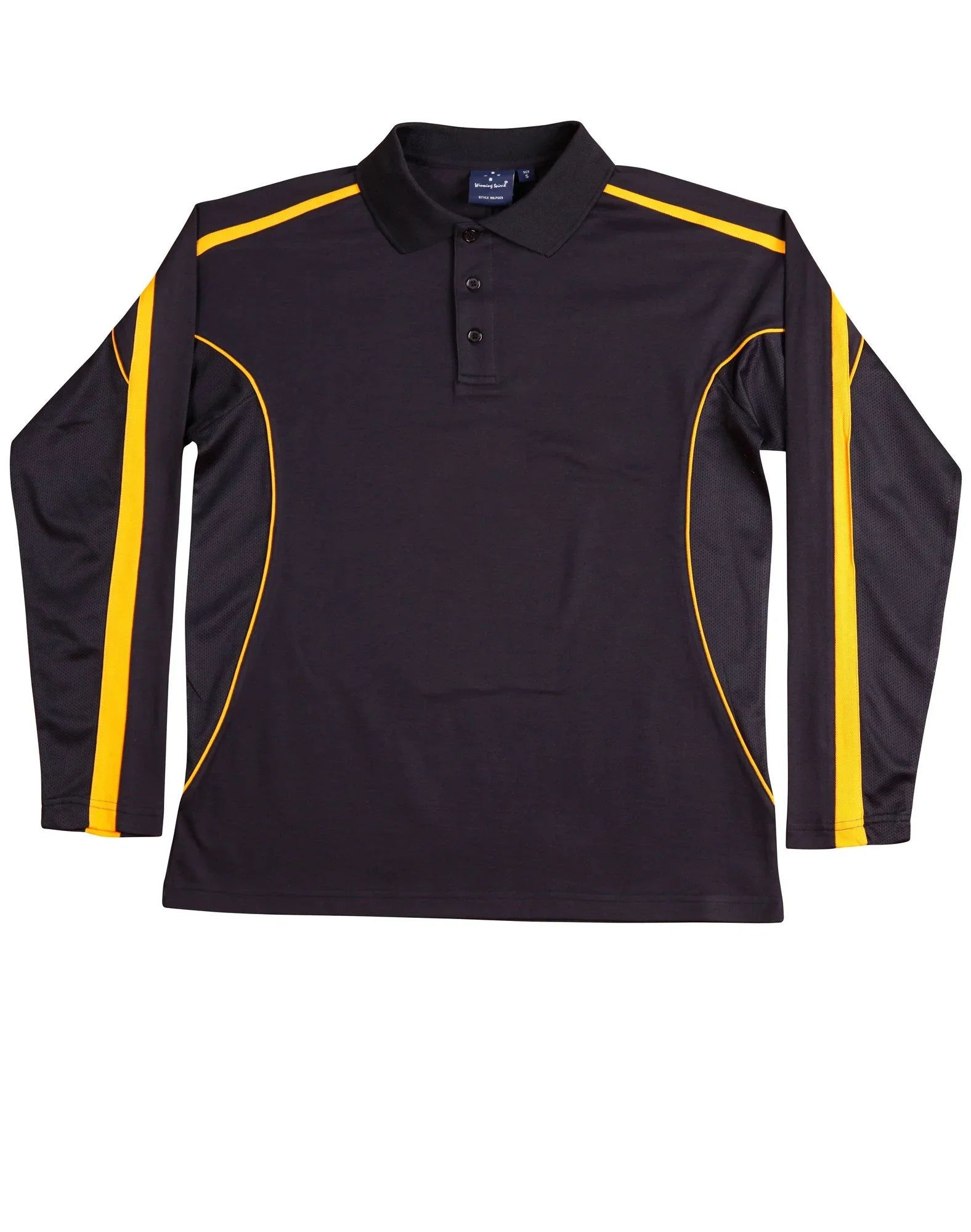 Mens TrueDry Fashion Long Sleeve Polo PS69 - PrintaPromo