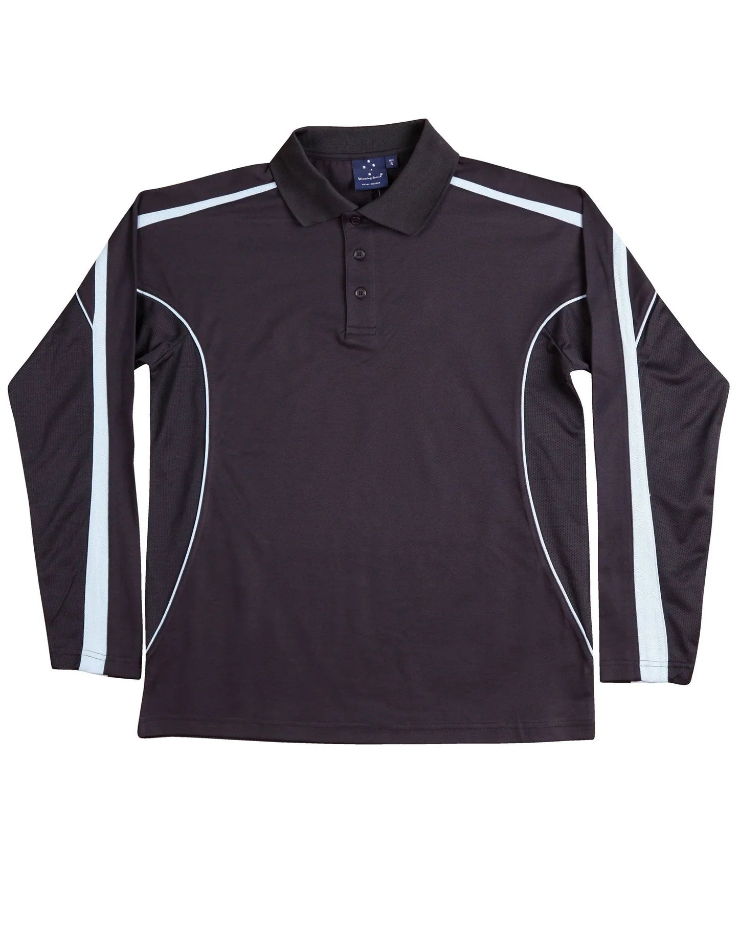 Mens TrueDry Fashion Long Sleeve Polo PS69 - PrintaPromo