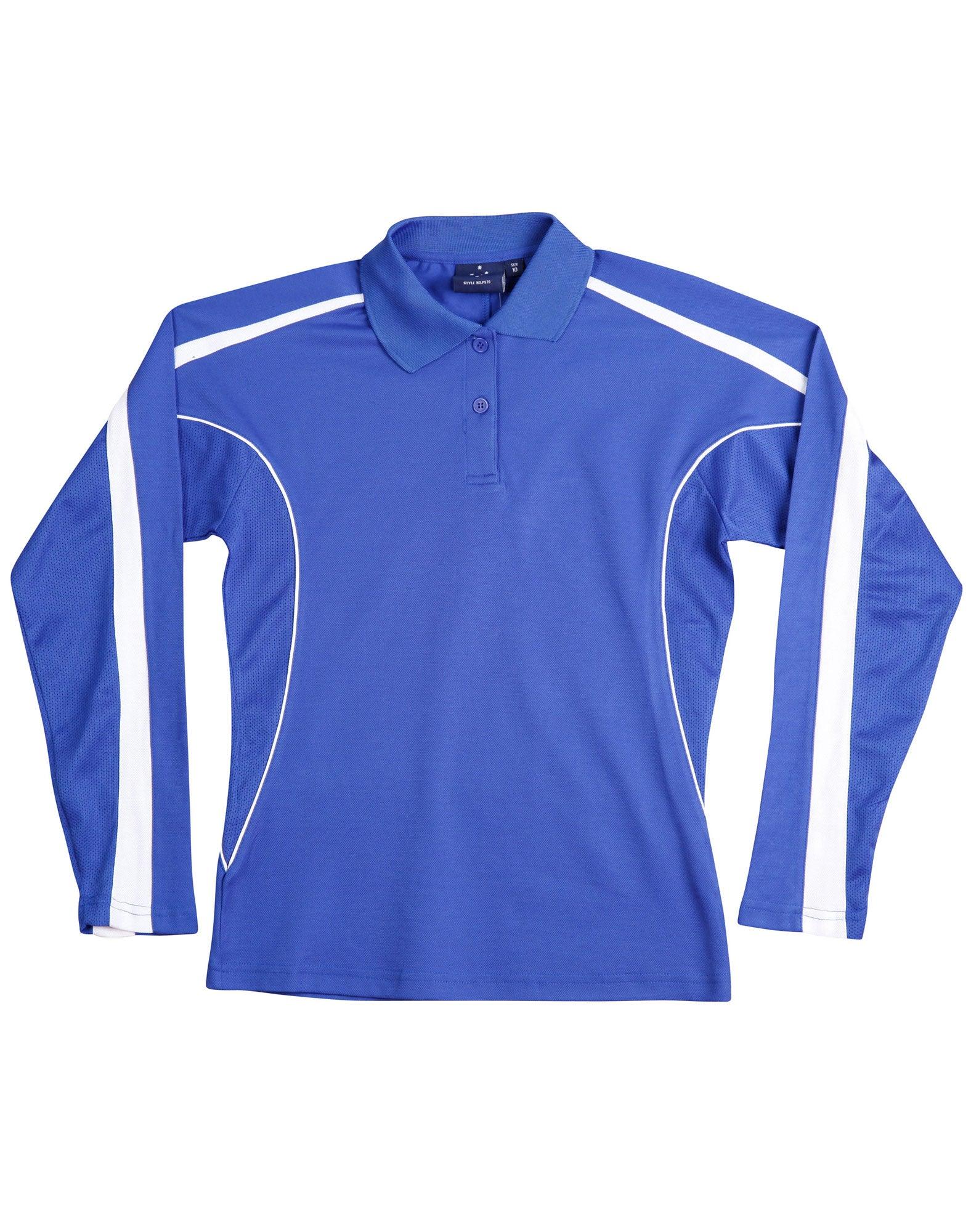Ladies TrueDry Fashion Long sleeve Polo PS70 - PrintaPromo