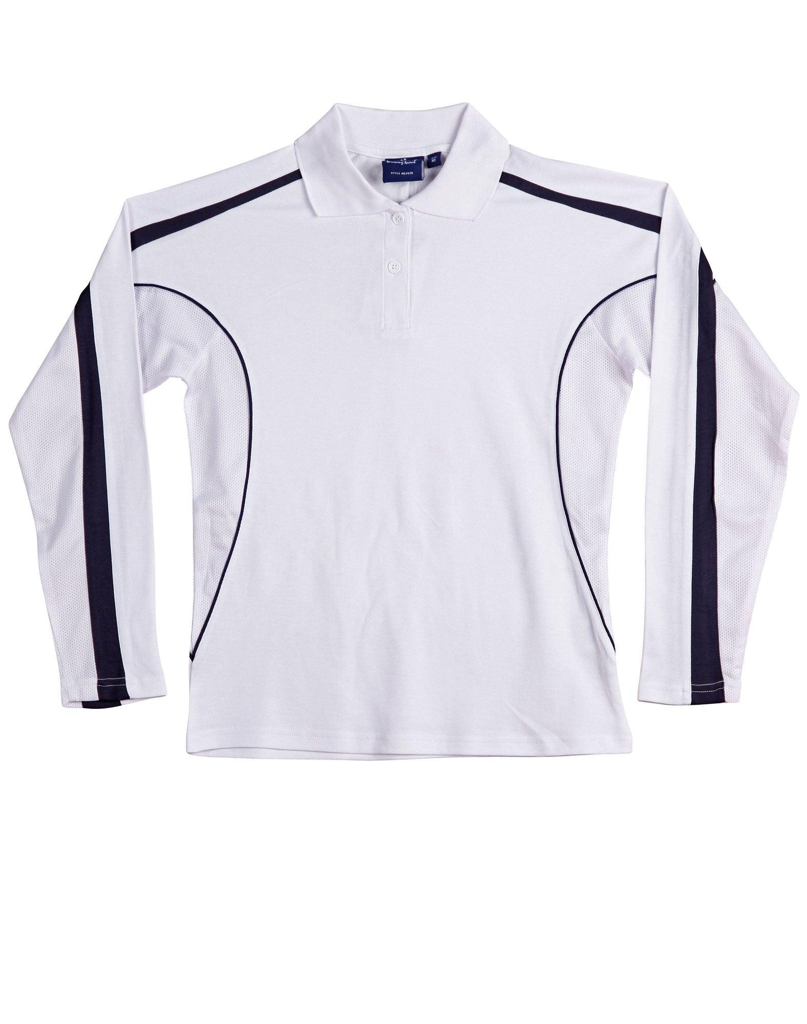 Ladies TrueDry Fashion Long sleeve Polo PS70 - PrintaPromo