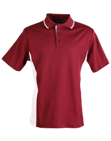 Kids TrueDry Contrast Short Sleeve Polo PS73K - PrintaPromo