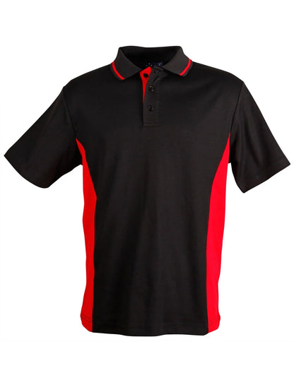 Mens TrueDry Contrast Short Sleeve Polo PS73 - PrintaPromo