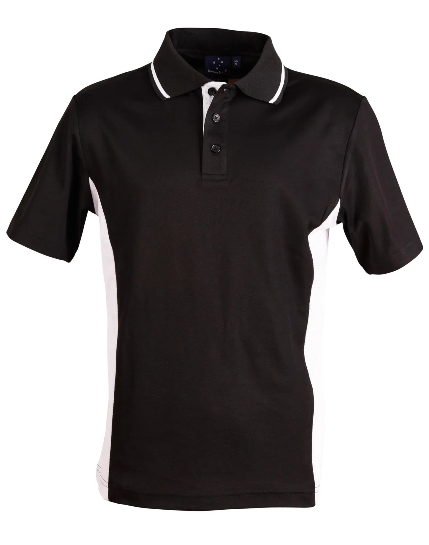 Mens TrueDry Contrast Short Sleeve Polo PS73 - PrintaPromo