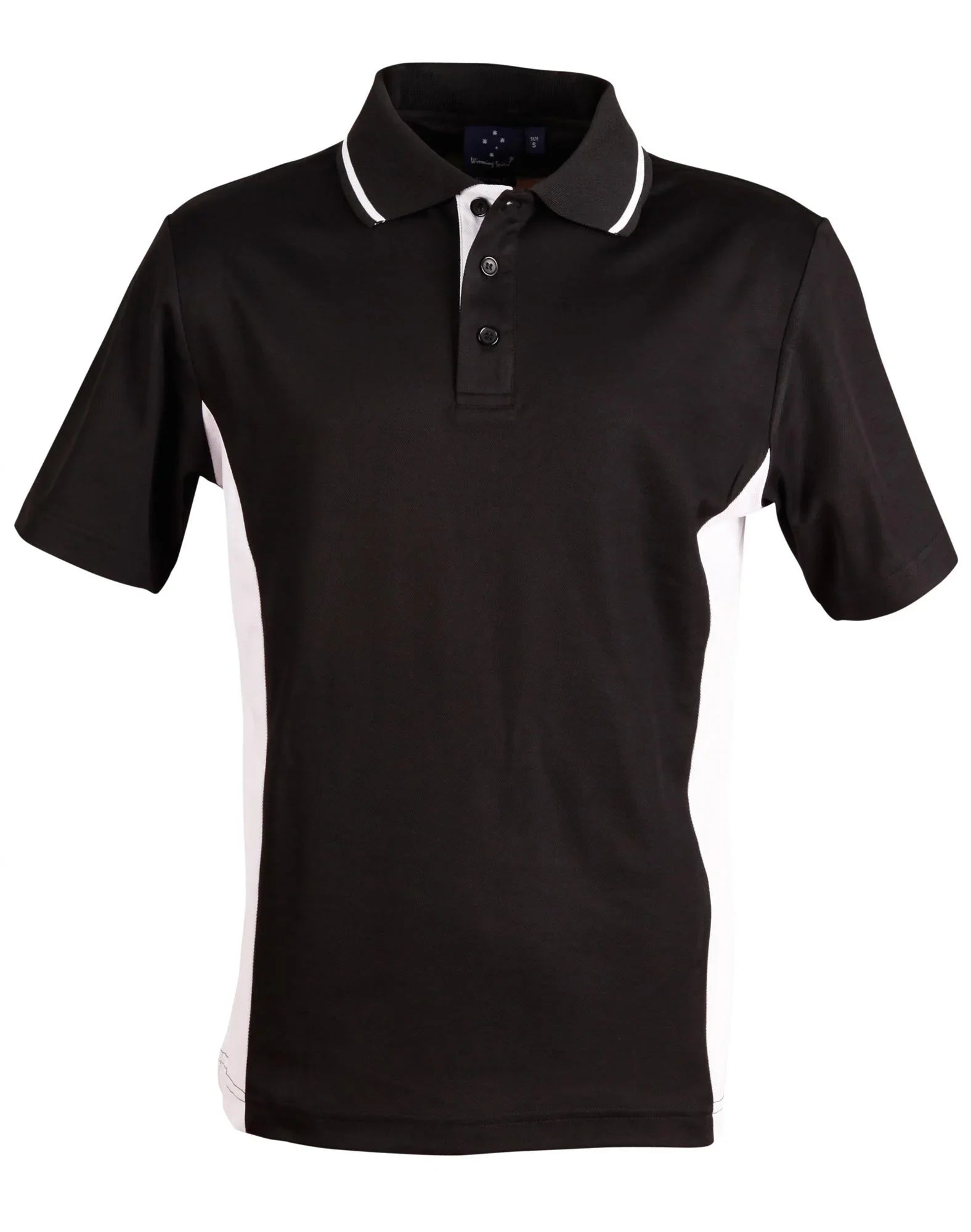 Mens TrueDry Contrast Short Sleeve Polo PS73 - PrintaPromo