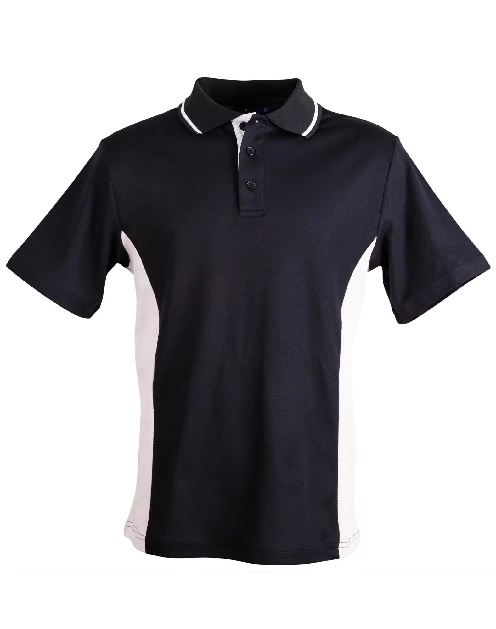 Mens TrueDry Contrast Short Sleeve Polo PS73 - PrintaPromo