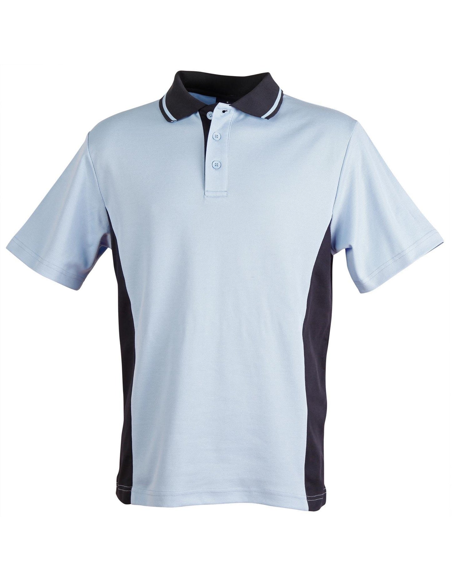 Mens TrueDry Contrast Short Sleeve Polo PS73 - PrintaPromo