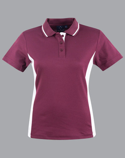 Ladies TrueDry Contrast Short Sleeve Polo PS74 - PrintaPromo