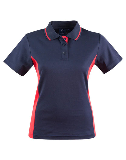Ladies TrueDry Contrast Short Sleeve Polo PS74 - PrintaPromo