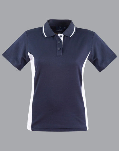 Ladies TrueDry Contrast Short Sleeve Polo PS74 - PrintaPromo