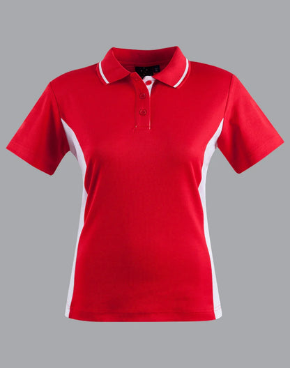 Ladies TrueDry Contrast Short Sleeve Polo PS74 - PrintaPromo