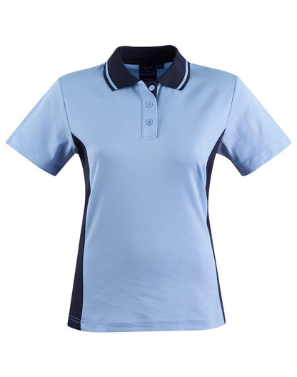 Ladies TrueDry Contrast Short Sleeve Polo PS74 - PrintaPromo