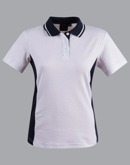Ladies TrueDry Contrast Short Sleeve Polo PS74 - PrintaPromo