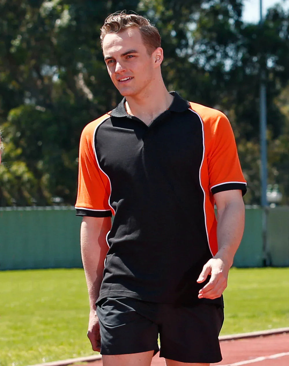 Mens TrueDry Tri-colour Short Sleeve Pique Polo PS77 - PrintaPromo