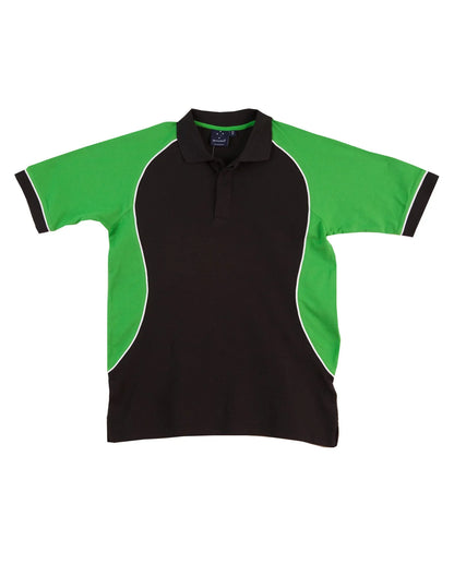 Kids TrueDry Tri-colour Short Sleeve Pique Polo PS77K - PrintaPromo