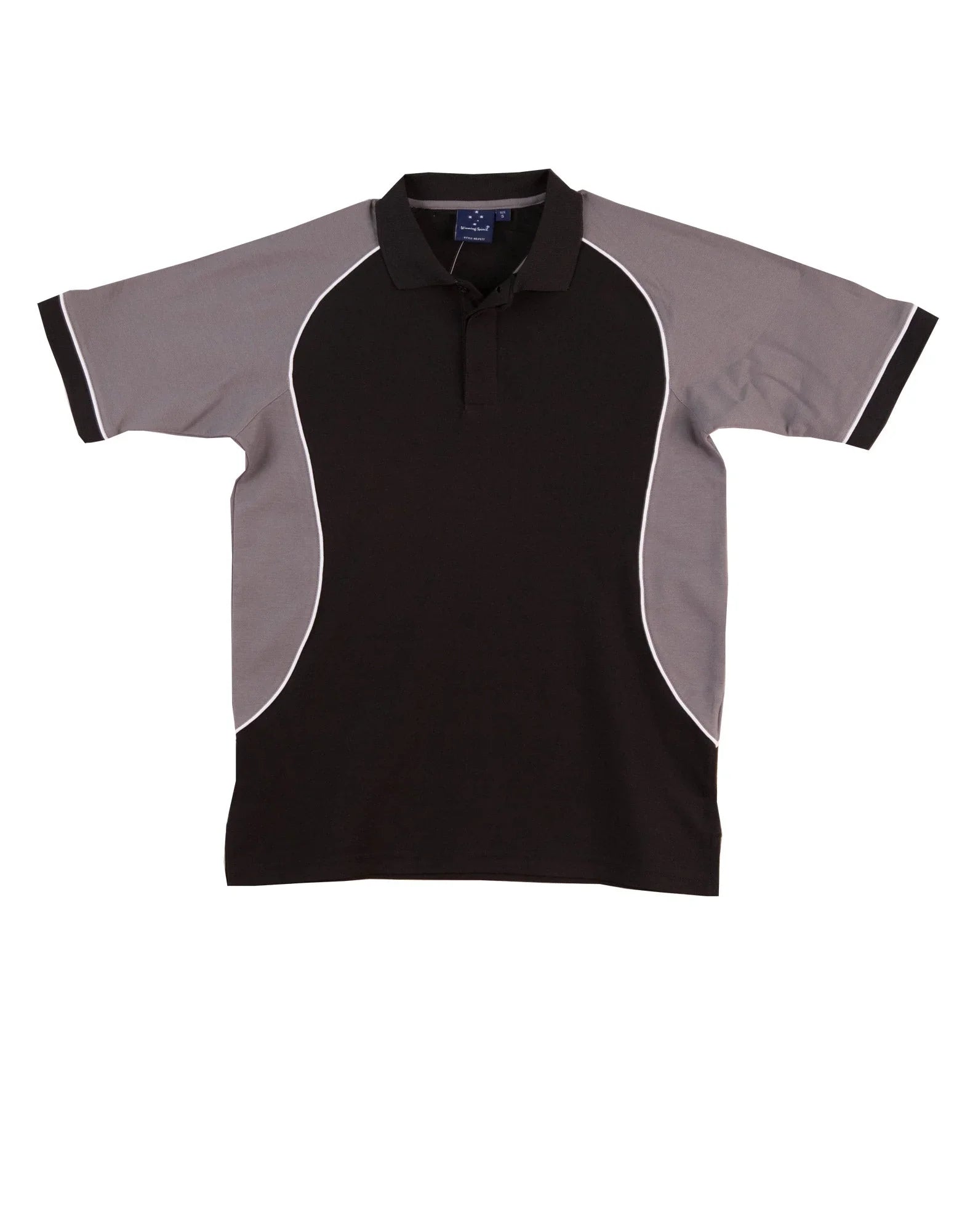 Mens TrueDry Tri-colour Short Sleeve Pique Polo PS77 - PrintaPromo