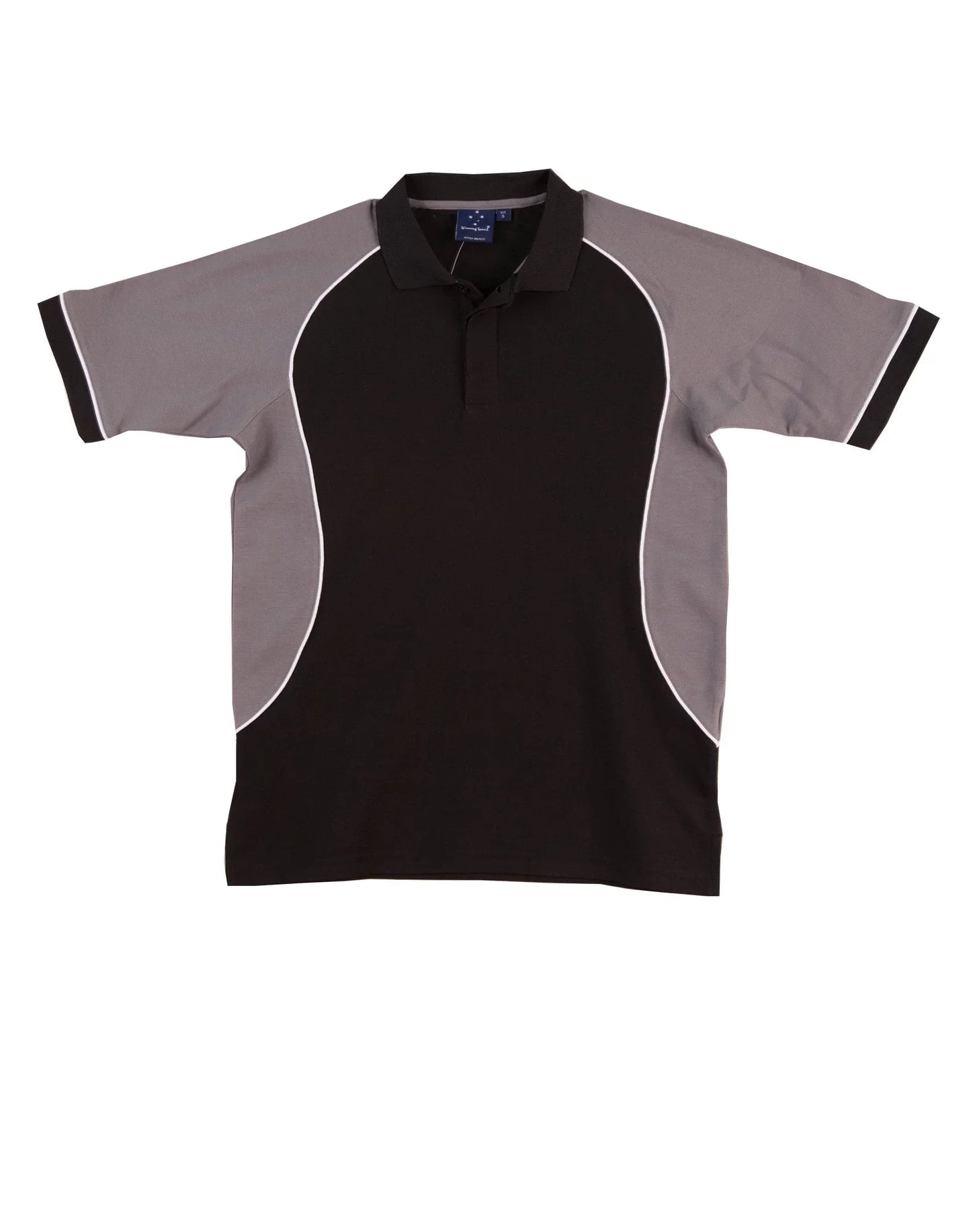Kids TrueDry Tri-colour Short Sleeve Pique Polo PS77K - PrintaPromo