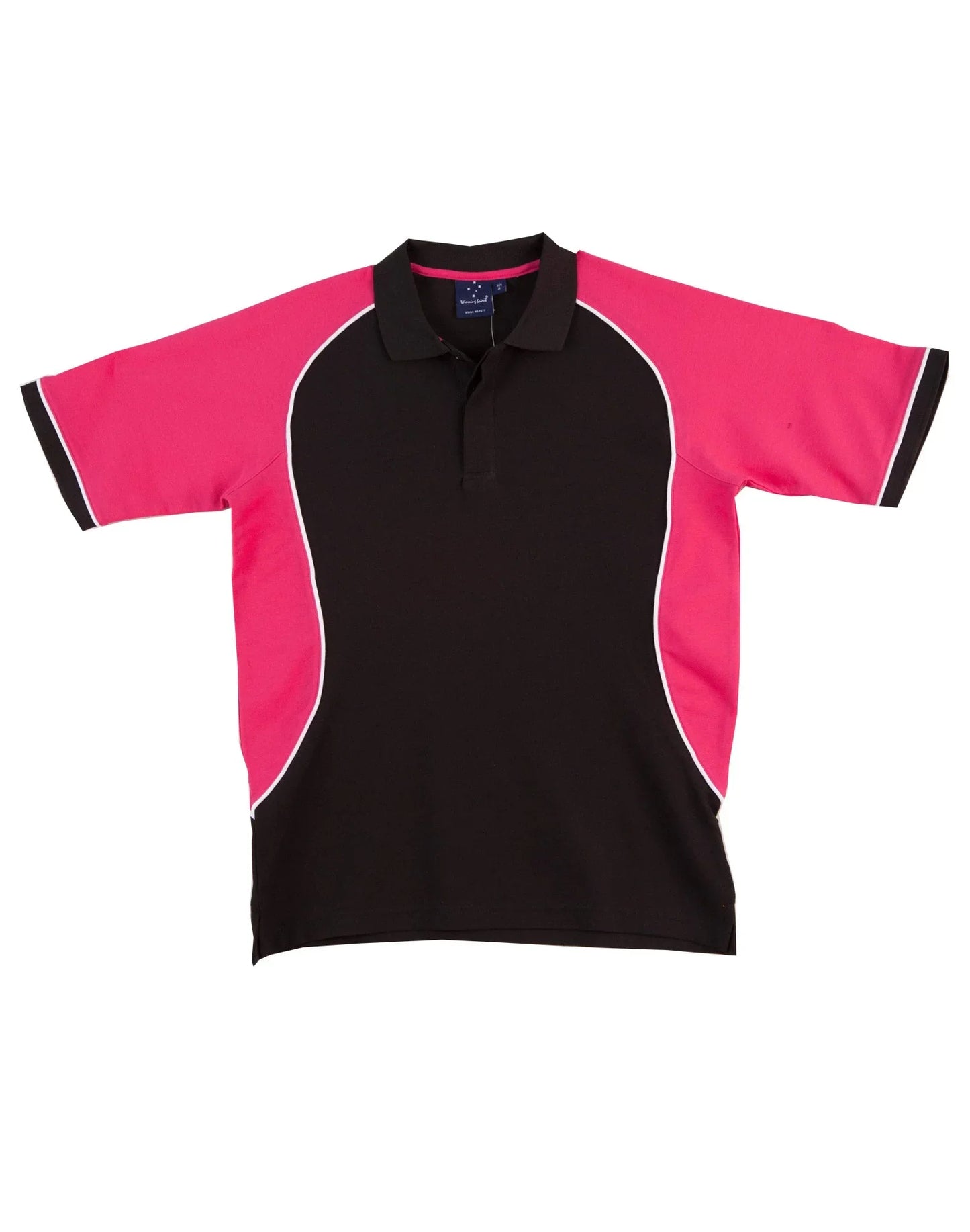 Kids TrueDry Tri-colour Short Sleeve Pique Polo PS77K - PrintaPromo