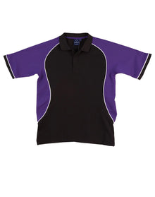 Kids TrueDry Tri-colour Short Sleeve Pique Polo PS77K - PrintaPromo