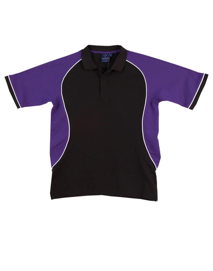 Kids TrueDry Tri-colour Short Sleeve Pique Polo PS77K - PrintaPromo