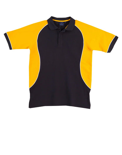 Kids TrueDry Tri-colour Short Sleeve Pique Polo PS77K - PrintaPromo