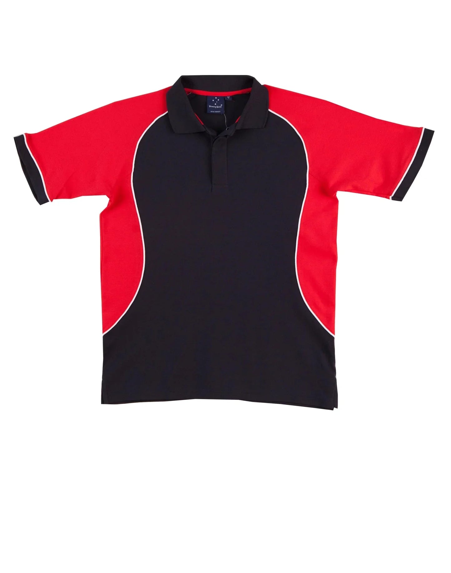 Kids TrueDry Tri-colour Short Sleeve Pique Polo PS77K - PrintaPromo