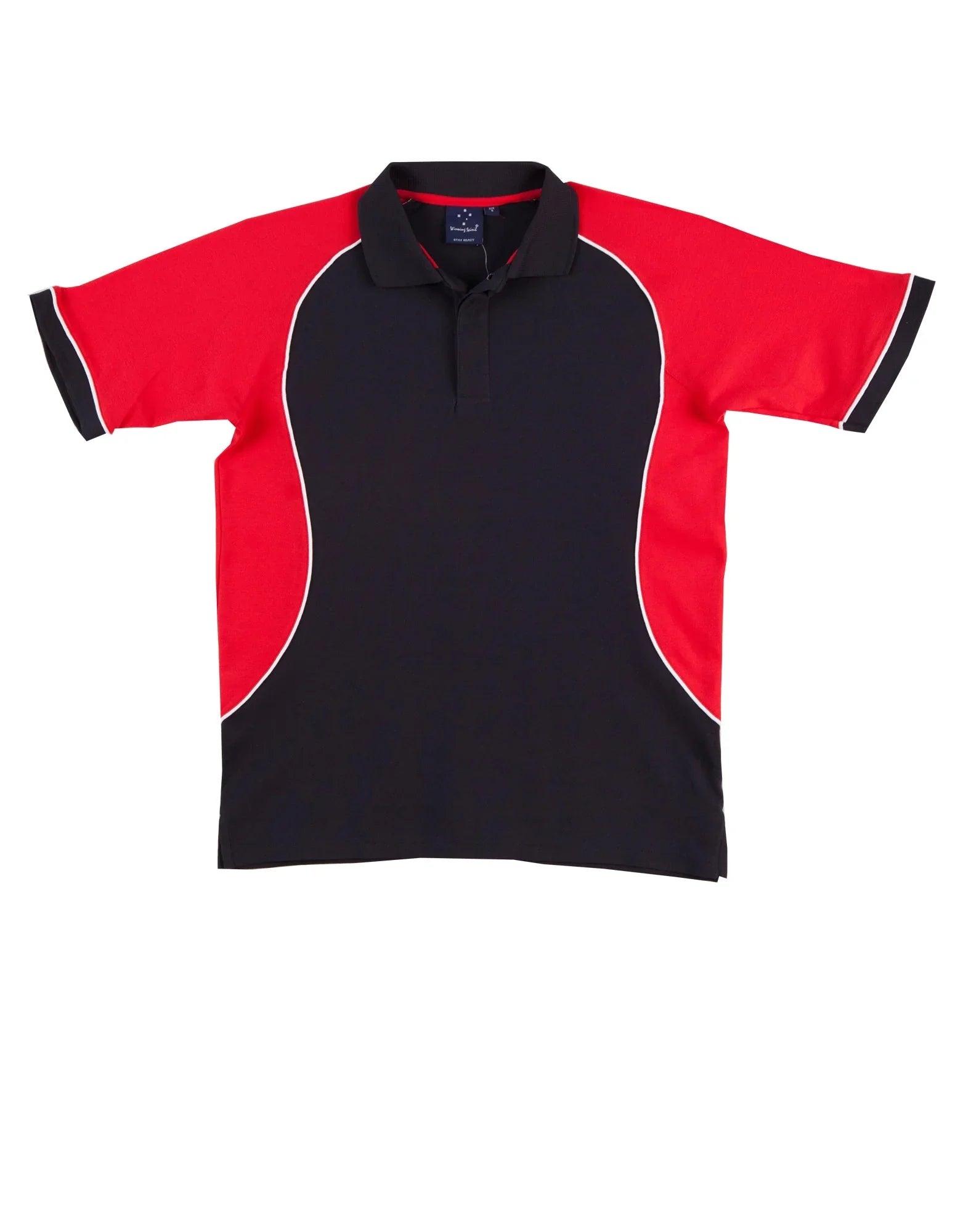 Kids TrueDry Tri-colour Short Sleeve Pique Polo PS77K - PrintaPromo