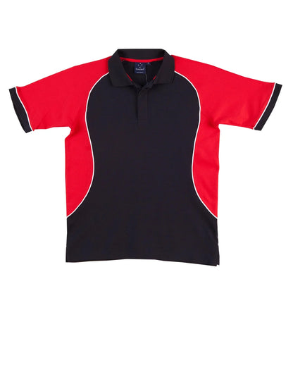 Kids TrueDry Tri-colour Short Sleeve Pique Polo PS77K - PrintaPromo