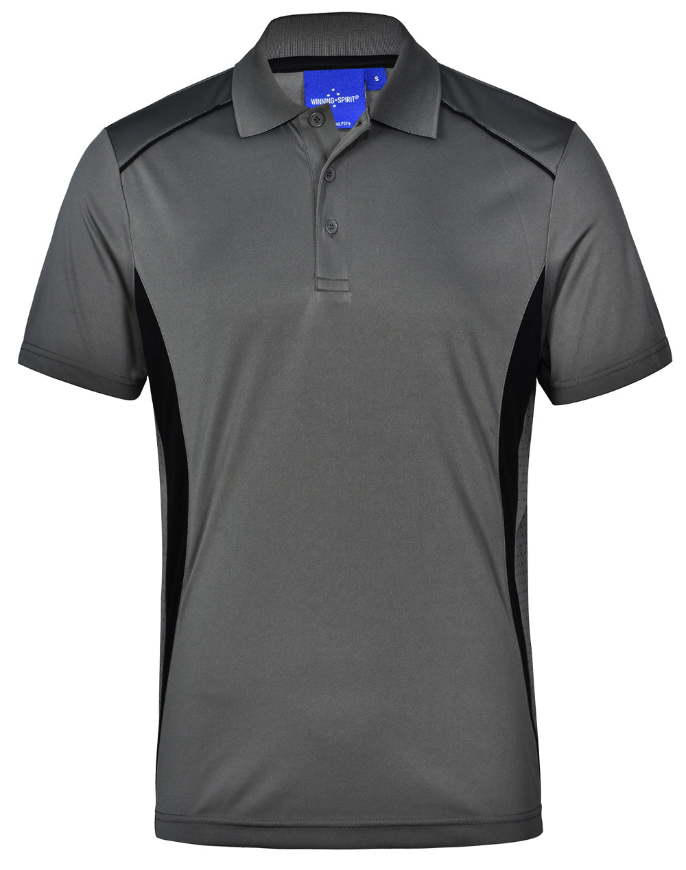 PS79 Mens CoolDry Short Sleeve Contrast Polo