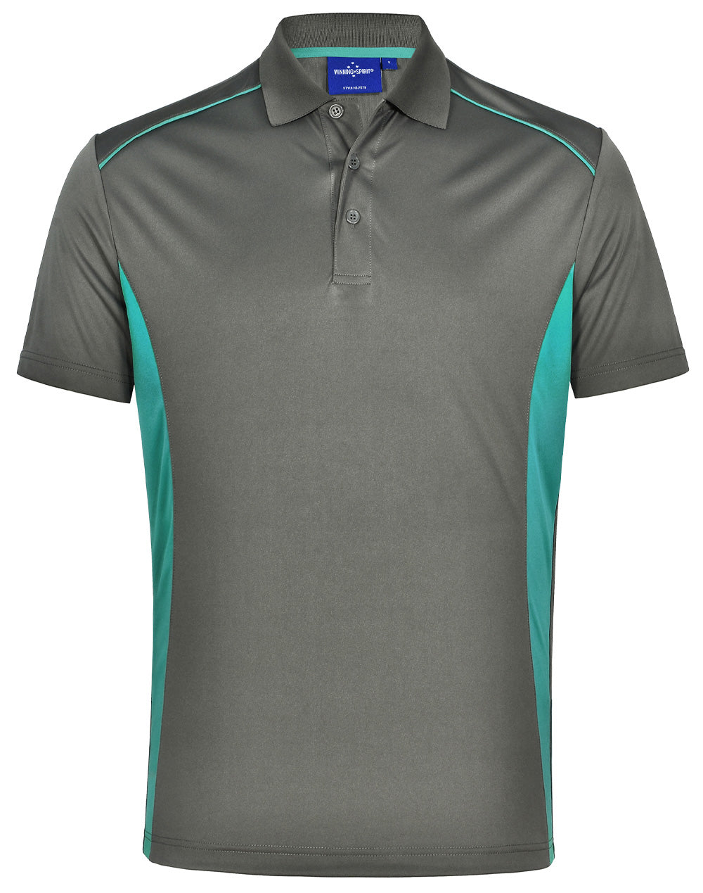 PS79 Mens CoolDry Short Sleeve Contrast Polo