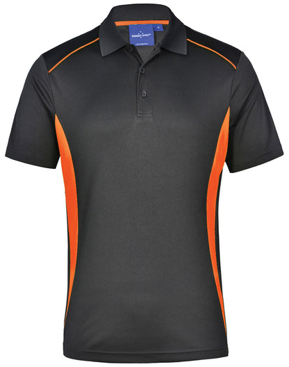 PS79 Mens CoolDry Short Sleeve Contrast Polo